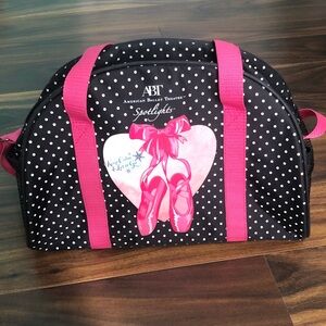 ABT Polka Dot Ballet Bag with Pink Accents